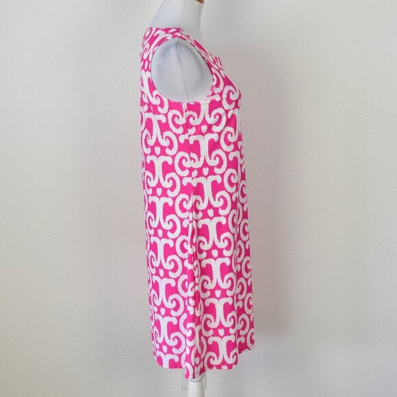 Jude Connally Beth Printed Shift Dress - M - Picture 6 of 8